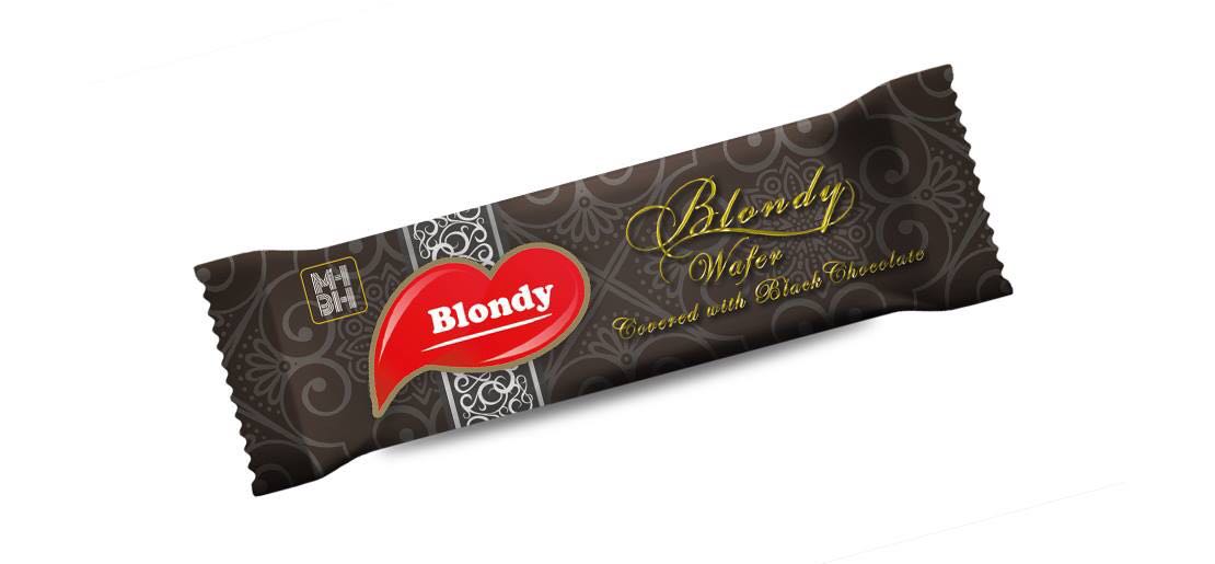 Blondy Bitter Çikolatalı Gofret