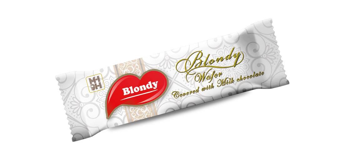 Blondy Beyaz Çikolatalı Gofret